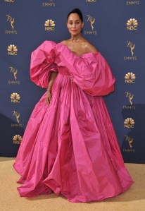 Tracee Ellis Ross at the 70th Primetime Emmy Awards held at Microsoft Theater on September 17, 2018 in Los Angeles, CA, USA (Photo by Sthanlee B. Mirador/Sipa USA)(Sipa via AP Images)