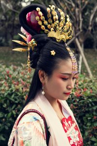 Attendees at the Xitang Hanfu Festival in China.