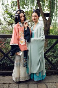 Attendees at the Xitang Hanfu Festival in China.