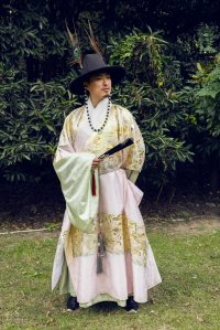Attendees at a Hanfu gathering in Shanghai.