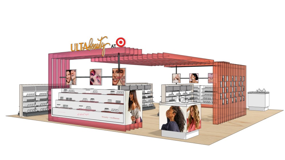 A rendering of Ulta Beauty at Target