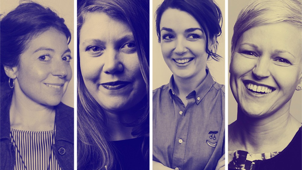 From Left: Courtney Colavita, Lucy Greene, Nelly Gocheva, Robin Marshall.