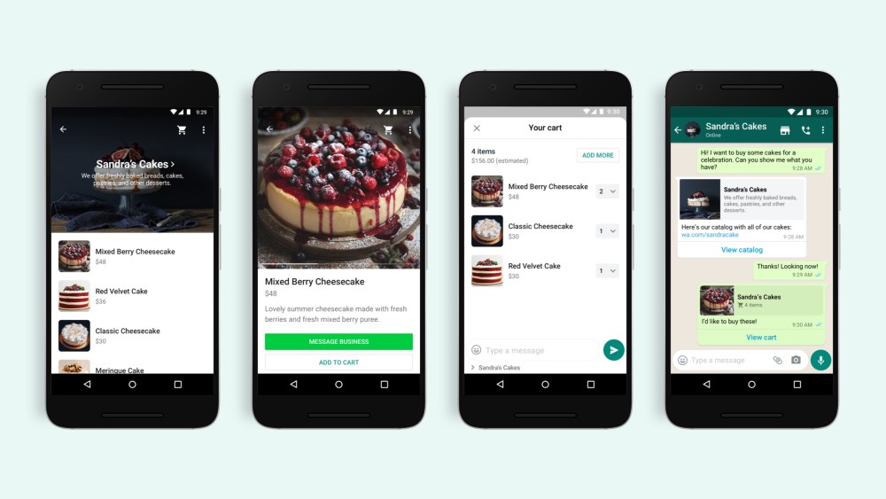 WhatsApp Gets Shopping Carts