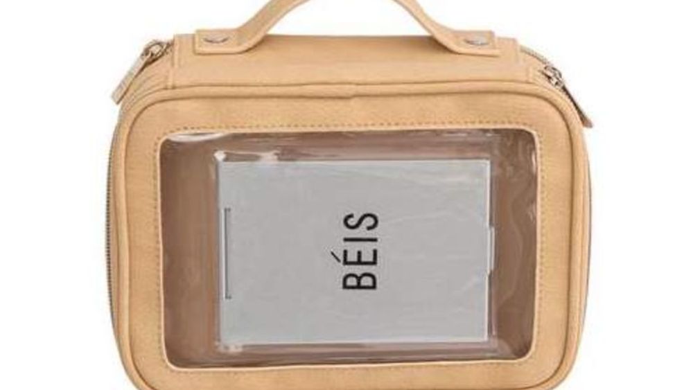 beis on the go essentials makeup case