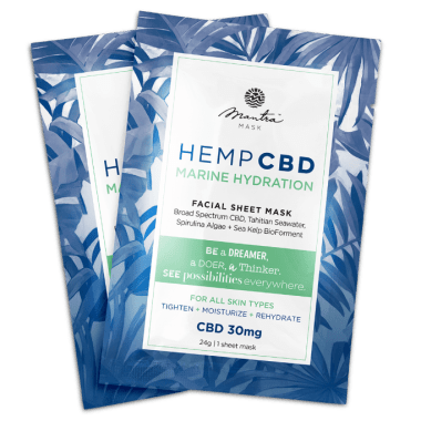 mantra skincare, best cbd face masks