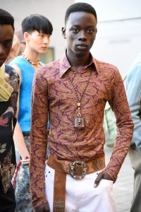 Backstage at Etro Men's Fall 2021