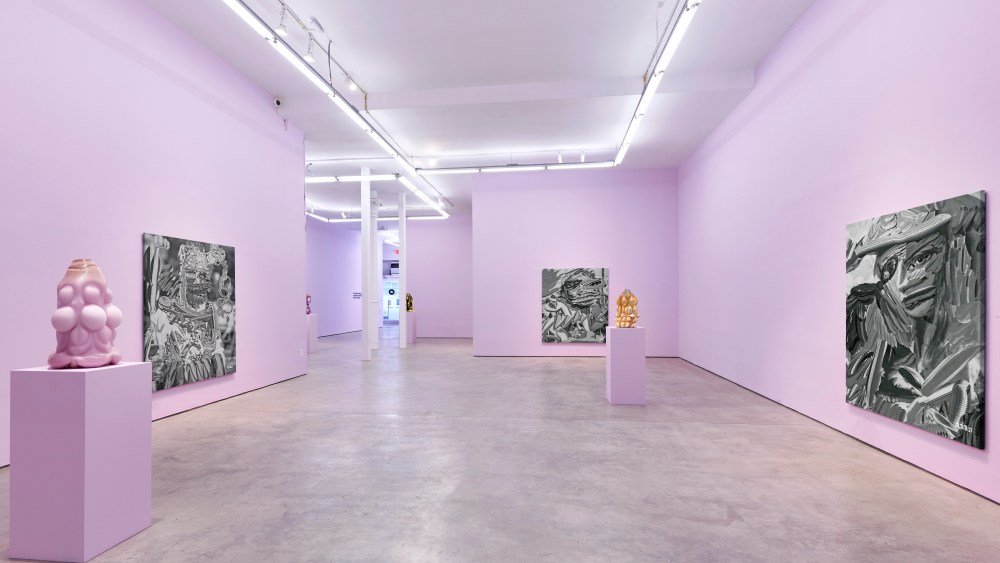 Installation view.