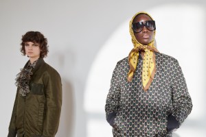 Backstage at Max Mara RTW Fall 2021