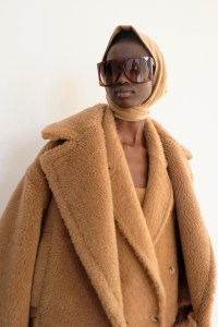 Backstage at Max Mara RTW Fall 2021