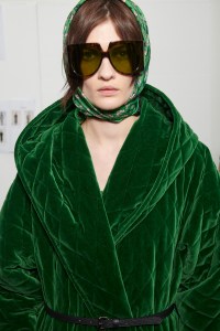 Backstage at Max Mara RTW Fall 2021