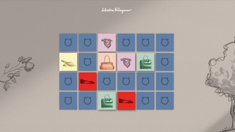 Salvatore Ferragamo "Enigma" online game