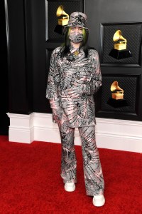 Billie Eilish in Gucci 2021 Grammy Awards