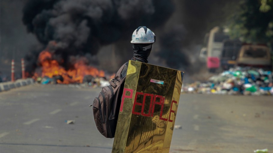 Japan’s Fast Retailing said that two supplier factories in Myanmar were set on fire amid the unrest following the country's military coup.