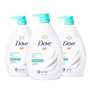 Dove Sensitive Skin Body Wash, best unscented body wash