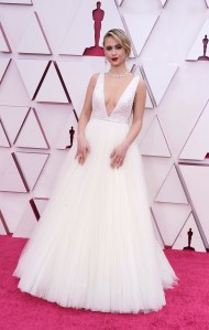 Maria Bakalova on the Oscars 2021 Red Carpet