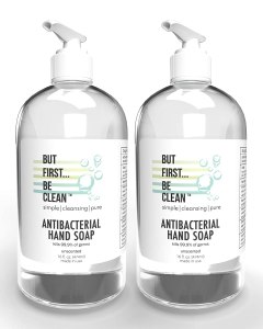 But First Be Clean Antibacterial Liquid Hand Soap, best fragrance free hand soap, unscented