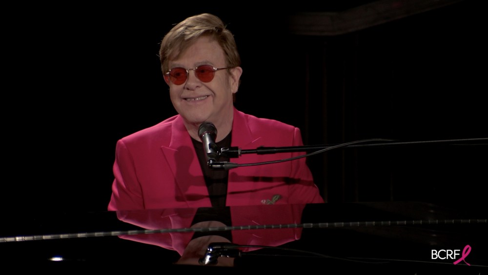 Elton John BCRF Hot Pink Party 2021