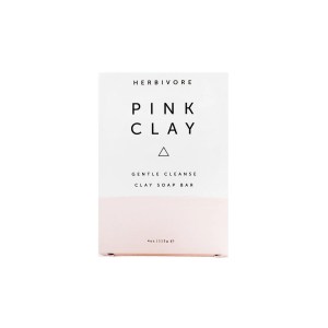 best natural bar soaps, Herbivore Botanicals Pink Clay Soap