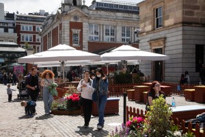 Covent garden in London.