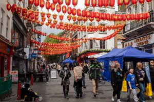 Chinatown in London.