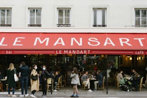 Atmosphere as Paris reopens after recent COVID-19 restrictions lift.