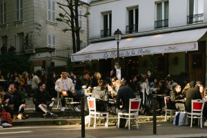 Atmosphere as Paris reopens after recent COVID-19 restrictions lift.