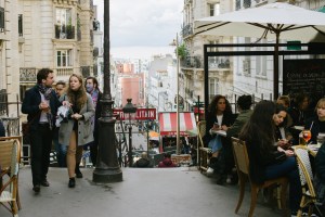 Atmosphere as Paris reopens after recent COVID-19 restrictions lift.