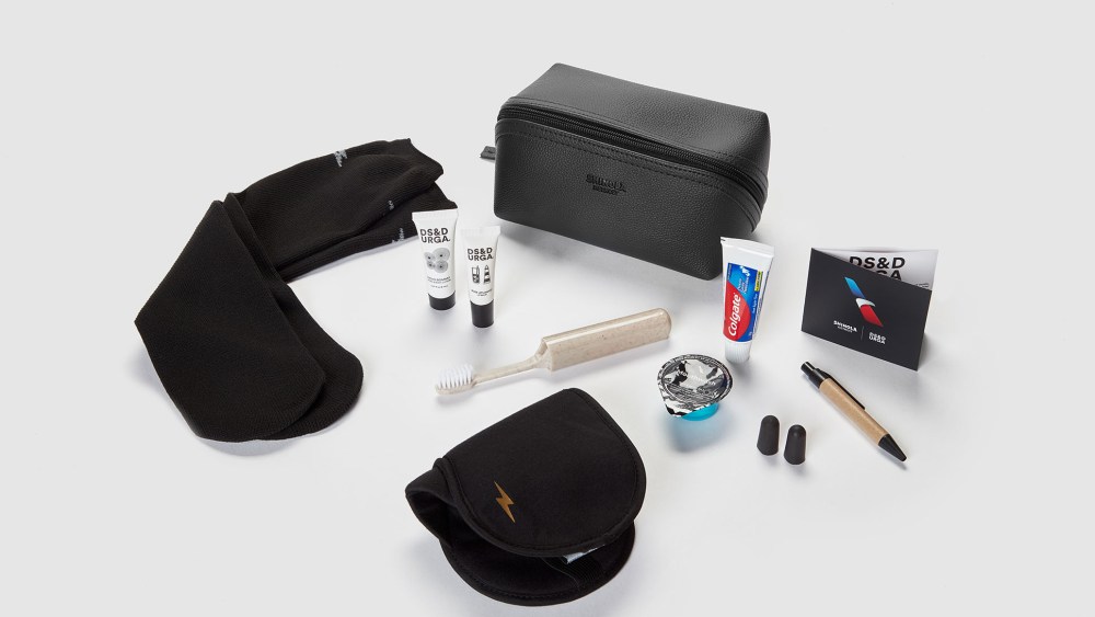 The Shinola kit for American Airlines.