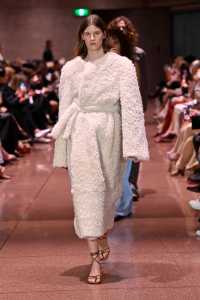 SYDNEY, AUSTRALIA - JUNE 02: Models walk the runway during the Beare Park show during Afterpay Australian Fashion Week 2021 Resort '22 Collections at Yallamundi Rooms, Sydney Opera House on June 02, 2021 in Sydney, Australia. (Photo by Stefan Gosatti/Getty Images)