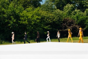 Backstage at Courreges Men's Spring 2022