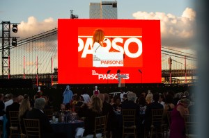 The scene at the 72nd Annual Parsons Benefit.