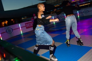 The scene at Diesel's "Summer in the City" party at TWA Hotel.