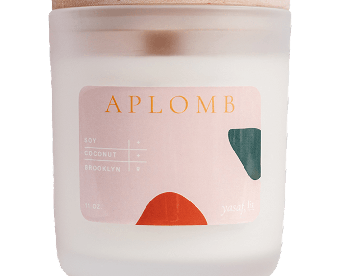 The Aplomb candle.