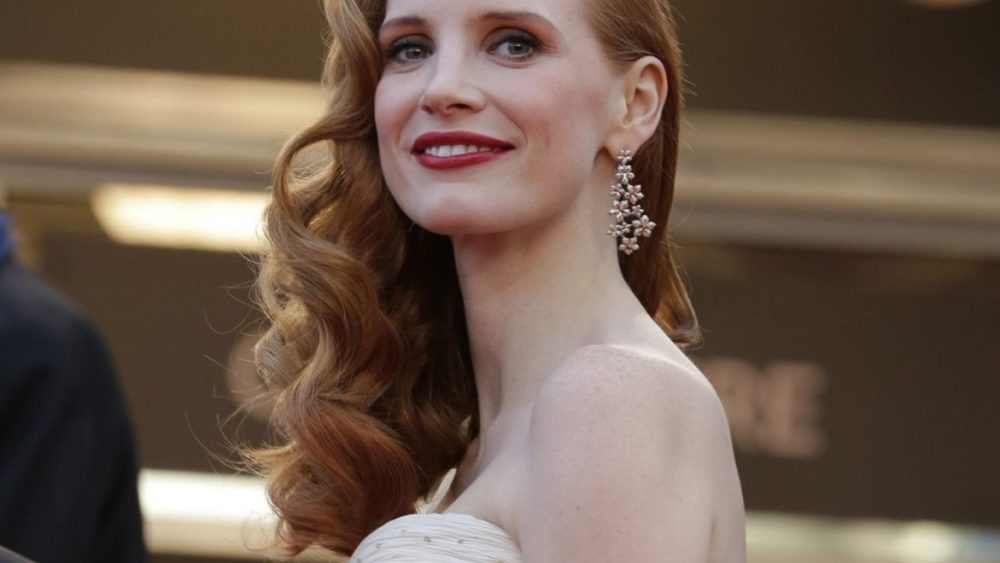 Jessica Chastain in Cannes.