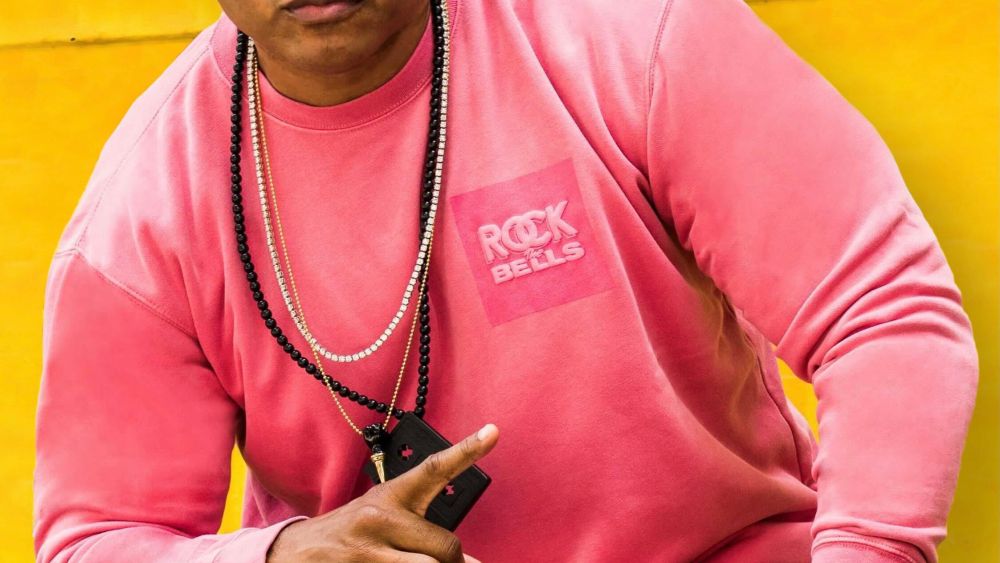 LL Cool J in a look from his Hip-Hop is Essential collection.