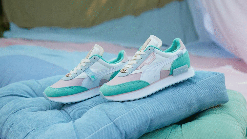 Puma's Animal Crossing: New Horizons collection includes its Suede, Wild Rider and Future Rider sneakers