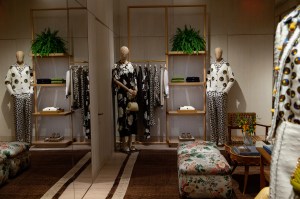 The Tory Burch store on Mercer Street in New York City.