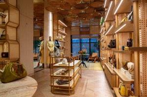 The Tory Burch store on Mercer Street in New York City.