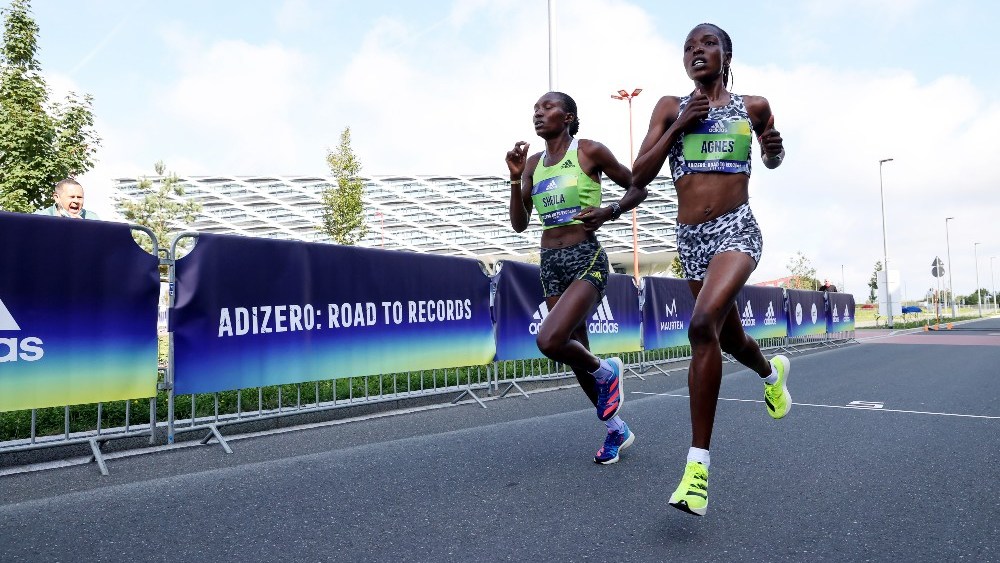 Agnes Jebet Tirop broke the world record in the women's only 10K Sunday