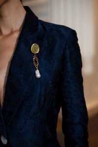Backstage at Erdem RTW Spring 2022