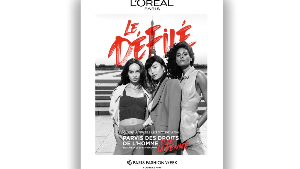 L'Oréal Paris is taking to the runway again.