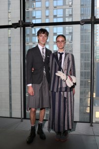 Ella Emhoff in the front row at Thom Browne RTW Spring 2020