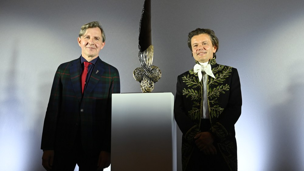 Johan Creten and Jean-Michel Othoniel.