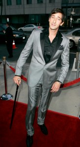 Adrien Brodyat the premiere for the film 'Hollywoodland', 2006.