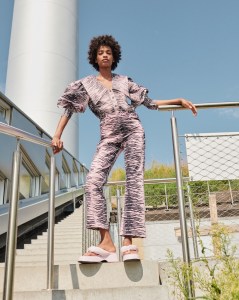 Danish brand Ganni worked with Vegea to make fashionable footwear from a vegan leather derived from the stalks, skins and pips of grapes.