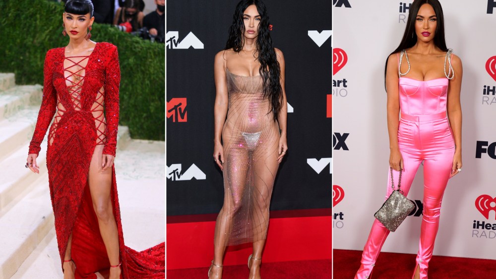 Megan Fox at the Met Gala, MTV VMAs and iHeartRadio Music Awards.