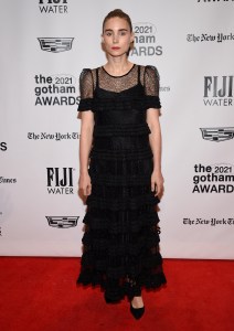 Rooney Mara attends the Gotham Awards at Cipriani Wall Street on Monday, Nov. 29, 2021, in New York. (Photo by Evan Agostini/Invision/AP)