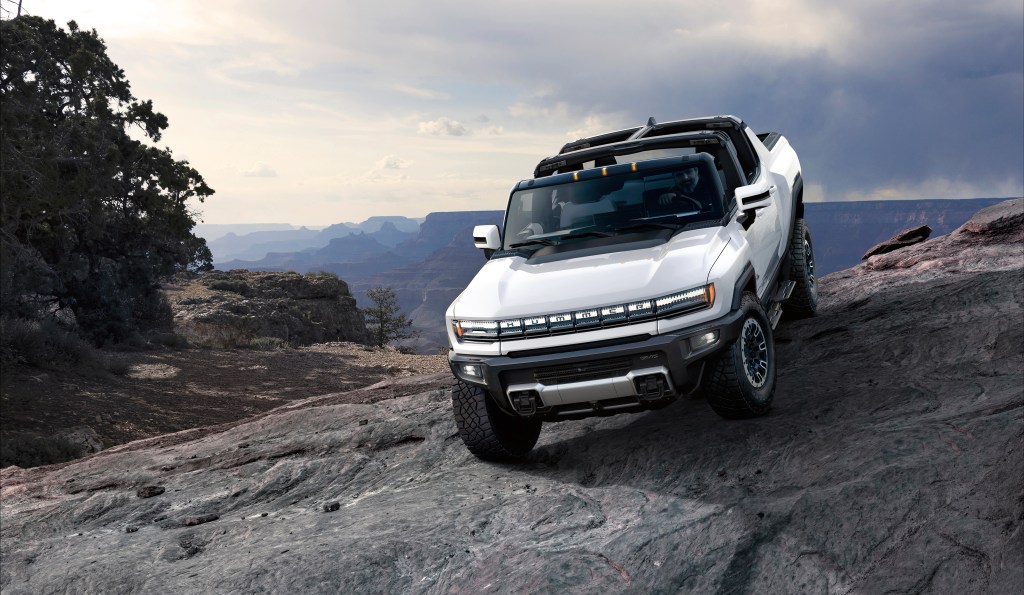 The 2022 GMC HUMMER EV is a first-of-its kind supertruck developed to forge new paths with zero emissions.