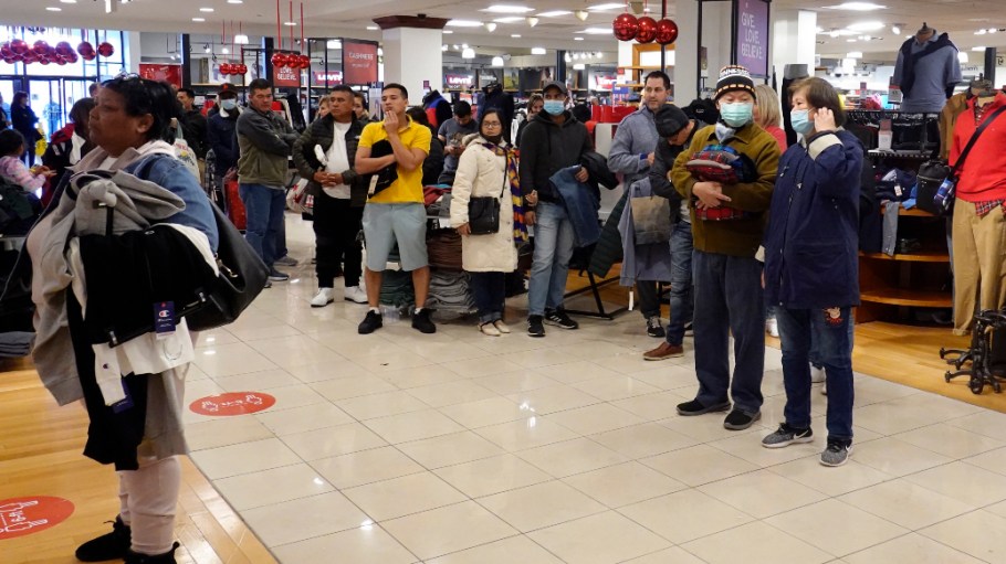 Consumers were back to in-store shopping on Black Friday, but significant discounts were hard to find and apparel inventory was lean.