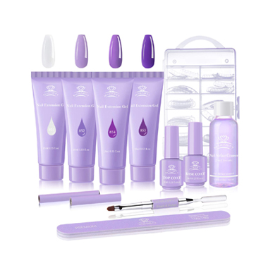 Makartt Purple Gel Nail Builder Kit